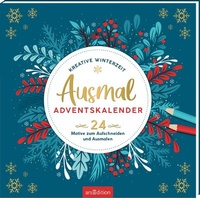 Abbildung von: Ausmal-Adventskalender - Kreative Winterzeit - arsEdition