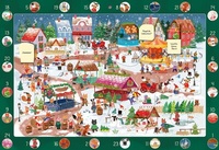 Abbildung von: Mein Wimmel-Adventskalender: Auf dem Weihnachtsmarkt - arsEdition