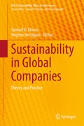 Cover: Sustainability in Global Companies - Springer