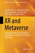 Cover: XR and Metaverse - Springer
