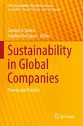 Cover: Sustainability in Global Companies - Springer