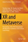Cover: XR and Metaverse - Springer