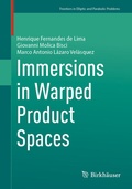 Bild: Immersions in Warped Product Spaces - Birkh&auml;user