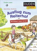 Cover: Duden Leseprofi - Mit Bildern lesen lernen: Ausflug zum Reiterhof, Erstes Lesen - Fischer Sauerl&auml;nder Duden