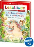 Cover: Lesel&ouml;wen 1. Klasse - Eine Freundin f&uuml;r das kleine Einhorn - Loewe