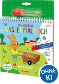 Cover: Das magische Wassermalbuch - Frohe Ostern! - Loewe