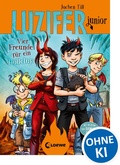 Cover: Luzifer junior (Band 17) - Vier Freunde f&uuml;r ein H&ouml;lleluja - Loewe