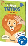 Cover: Meine sch&ouml;nsten Kindertattoos - Wilde Tiere - Loewe