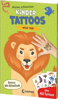 Abbildung von: Meine schönsten Kindertattoos - Wilde Tiere - Loewe
