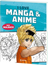 Abbildung von: I love Manga & Anime - Das Malbuch - Loewe