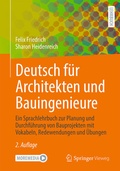 Cover: Deutsch f&uuml;r Architekten und Bauingenieure - Springer Vieweg
