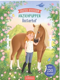 Abbildung von: Erstes Stickern Anziehpuppen - Reiterhof - arsEdition