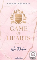 Cover: Game of Hearts - No Rules (St. Gloria College 1) - arsEdition