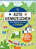 Cover: Autokennzeichen - Alle bundesweiten Kennzeichen zum Stickern - arsEdition