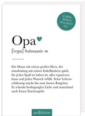 Cover: Opa (Substantiv, m) - arsEdition