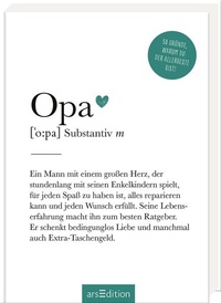Enlarge image Cover: Opa (Substantiv, m) - arsEdition