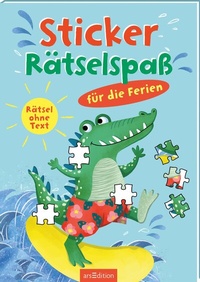 Abbildung von: Sticker-Rätselspaß für die Ferien - arsEdition