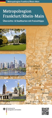 Abbildung von: Metropolregion Frankfurt/Rhein-Main - Bundesamt f. Kartographie u. Geodäsie