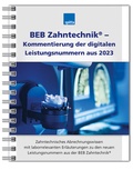 Cover: BEB Zahntechnik&reg; - Kommentierung der digitalen Leistungsnummern aus 2023 - Spitta GmbH
