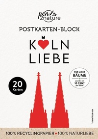 Abbildung von: Postkartenblock Köln-Liebe - pen2nature