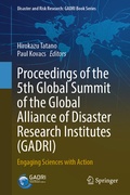 Cover: Proceedings of the 5th Global Summit of the Global Alliance of Disaster Research Institutes (GADRI) - Springer Nature Switzerland AG