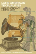 Cover: Latin American Textualities - University of Arizona Press