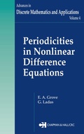 Cover: Periodicities in Nonlinear Difference Equations - Chapman and Hall