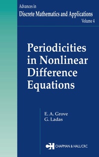 Enlarge image Cover: Periodicities in Nonlinear Difference Equations - Chapman and Hall
