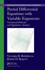 Cover: Partial Differential Equations with Variable Exponents - Chapman and Hall