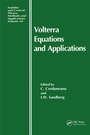 Cover: Volterra Equations and Applications - CRC Press