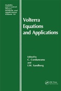 Cover: Volterra Equations and Applications - CRC Press