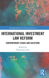 Abbildung von: International Investment Law Reform - Routledge
