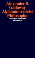 Cover: Alphanumerische Philosophie - Suhrkamp
