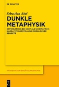Cover: Dunkle Metaphysik - De Gruyter
