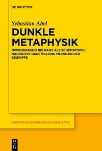 Abbildung von: Dunkle Metaphysik - De Gruyter