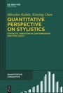 Cover: Quantitative Perspective on Stylistics - De Gruyter Mouton