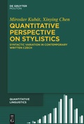 Cover: Quantitative Perspective on Stylistics - De Gruyter Mouton