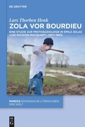 Cover: Zola vor Bourdieu - De Gruyter
