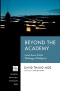 Cover: Beyond the Academy - Pickwick Publications