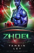 Cover: Zhoel: All I Want for Christmas is an Alien (Kirenai Fated Mates (Intergalactic Dating Agency)) - Twin Leaf Press