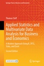 Cover: Applied Statistics and Multivariate Data Analysis for Business and Economics - Springer