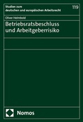 Abbildung von: Betriebsratsbeschluss und Arbeitgeberrisiko - Nomos