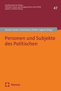 Abbildung von: Personen und Subjekte des Politischen - Nomos