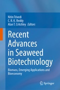Cover: Recent Advances in Seaweed Biotechnology - Springer Nature Switzerland AG