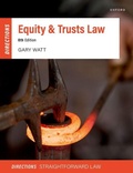 Cover: Equity & Trusts Law Directions - Oxford University Press