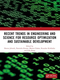 Enlarge image Cover: Recent Trends In Engineering and Science for Resource Optimization and Sustainable Development - CRC Press