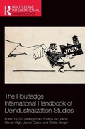 Cover: The Routledge International Handbook of Deindustrialization Studies - Routledge