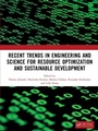 Cover: Recent Trends In Engineering and Science for Resource Optimization and Sustainable Development - CRC Press