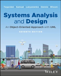 Enlarge image Cover: Systems Analysis and Design - Wiley