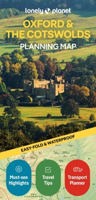 Abbildung von: Lonely Planet Oxford & the Cotswolds Planning Map - Lonely Planet Global Limited